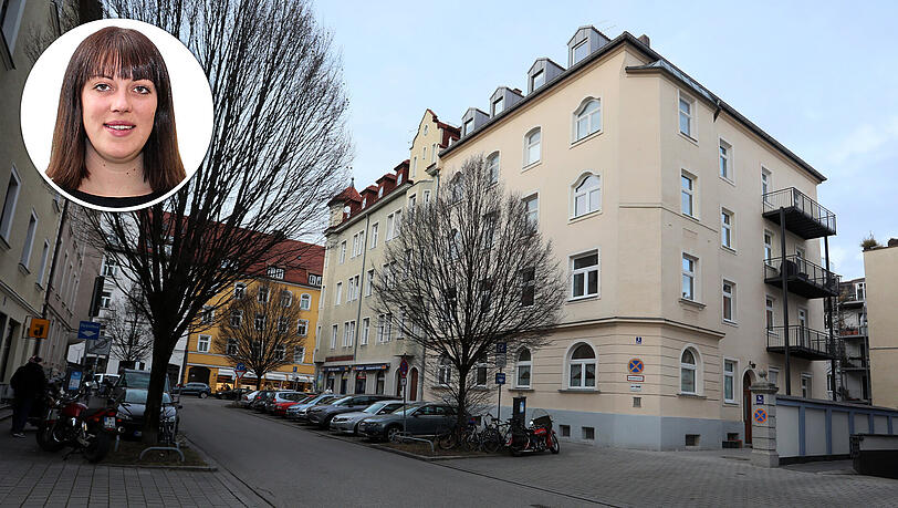 Ein schönes Haus: Die neuen Eigentümer, eine Zahnarztfamilie, möchten offenbar selbst in die Watzmannstraße 1 ziehen. Dafür müssen drei Familien raus Ein schönes Haus: Die neuen Eigentümer, eine Zahnarztfamilie, möchten offenbar selbst in die Watzmannstraße 1 ziehen. Dafür müssen drei Familien raus