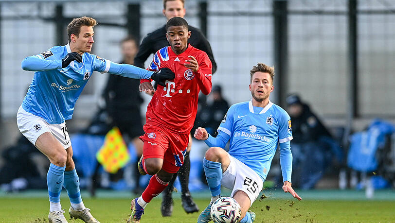 v.li.: Dennis Dressel TSV 1860 München, 14 Remy Vita Bayern München, FCB, 2 Marius Willsch TSV 1860 München, 25 im Zweikampf, Duell, duel, tackle, Dynamik, Action, Aktion, 09.01.2021, München Deutschland, Fussball, 3. Liga, FC Bayern München II - TSV 1860 München, DFB/DFL REGULATIONS PROHIBIT ANY USE OF PHOTOGRAPHS AS IMAGE SEQUENCES AND/OR QUASI-VIDEO. *** f li Dennis Dressel TSV 1860 Munich, 14 Remy Vita Bayern Munich, FCB, 2 Marius Willsch TSV 1860 Munich, 25 in duel, duel, tackle, dynamic, action, 09 01 2021, Munich Germany , Football, 3 Liga, FC Bayern Munich II TSV 1860 Munich, DFB DFL REGULATIONS PROHIBIT ANY USE OF PHOTOGRAPHS AS IMAGE SEQUENCES AND OR QUASI VIDEO xslx v.li.: Dennis Dressel TSV 1860 München, 14 Remy Vita Bayern München, FCB, 2 Marius Willsch TSV 1860 München, 25 im Zweikampf, Duell, duel, tackle, Dynamik, Action, Aktion, 09.01.2021, München Deutschland, Fussball, 3. Liga, FC Bayern München II - TSV 1860 München, DFB/DFL REGULATIONS PROHIBIT ANY USE OF PHOTOGRAPHS AS IMAGE SEQUENCES AND/OR QUASI-VIDEO. *** f li Dennis Dressel TSV 1860 Munich, 14 Remy Vita Bayern Munich, FCB, 2 Marius Willsch TSV 1860 Munich, 25 in duel, duel, tackle, dynamic, action, 09 01 2021, Munich Germany , Football, 3 Liga, FC Bayern Munich II TSV 1860 Munich, DFB DFL REGULATIONS PROHIBIT ANY USE OF PHOTOGRAPHS AS IMAGE SEQUENCES AND OR QUASI VIDEO xslx