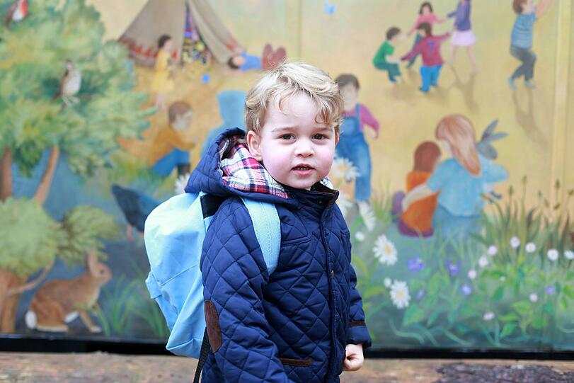 Der kleine George feiert seinen dritten Geburtstag. Die süßesten Bilder des Prinzen.