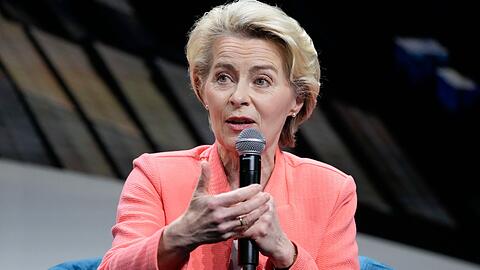 Wird von Palästinensern massiv kritisiert: Ursula von der Leyen.
