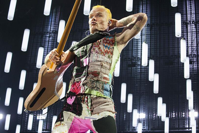 Mitreißende Shwo, ekstatische Fans - Bilder vom Red-Hot-Chili-Peppers-Konzert in der Olympiahalle
