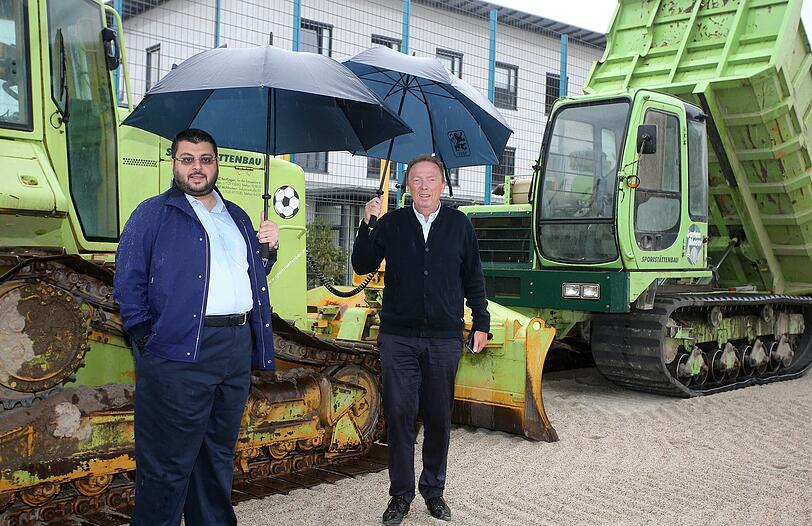 Ismaik besuchte am Samstag die Geschäftsstelle - die Bilder.