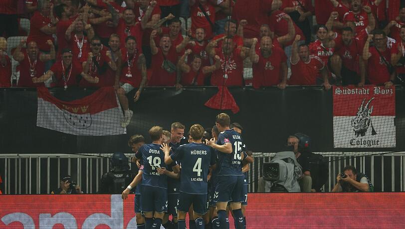 Der Kölner Punkt in Nizza geriet wegen ein paar FC-Fans fast zur Nebensache.