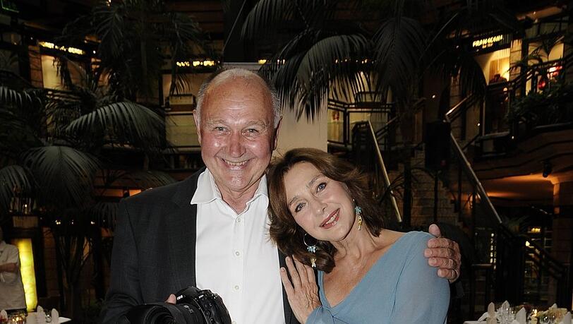 Große Geschwisterliebe: Hans-Günther Kaufmann und Christine.