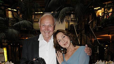 Große Geschwisterliebe: Hans-Günther Kaufmann und Christine.