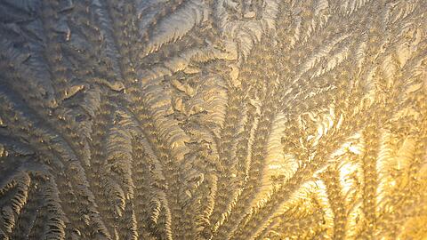 Es ist bereits frostig kalt in Deutschland.