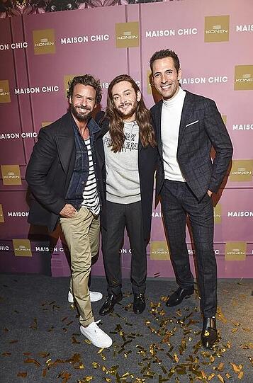 Stephan Luca, Riccardo Simonetti und Alexander Mazza