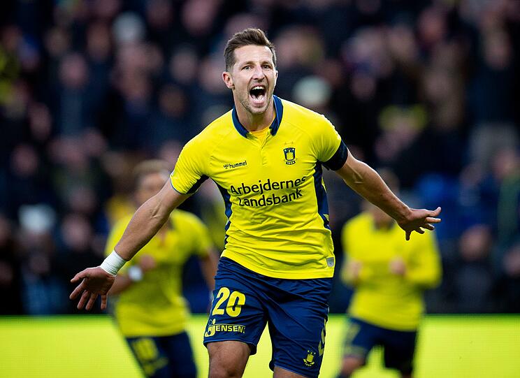 Platz 14 Kamil Wilczek (Bröndby IF): 31 Tore in 44 Spielen
