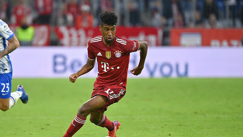 Kingsley Coman läuft seit 2015 für die Bayern auf. Kingsley Coman läuft seit 2015 für die Bayern auf.