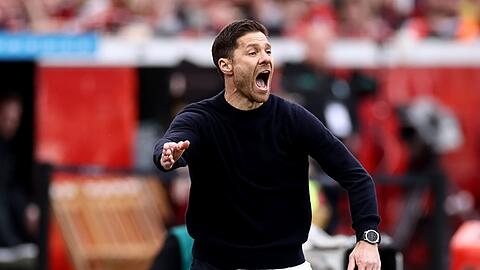 Meister-Trainer Xabi Alonso setzte auch gegen Werder auf Rotation.