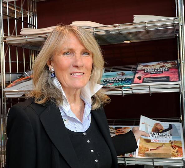 Reiseunternehmerin Renate Hackler.