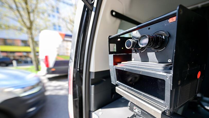 Im April findet wieder ein bundesweiter Blitzermarathon der Polizei statt. (Symbolbild)