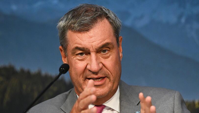 CSU-Chef Söder spricht von einer "Denkzettelwahl" in Sachsen-Anhalt. (Archivbild) CSU-Chef Söder spricht von einer "Denkzettelwahl" in Sachsen-Anhalt. (Archivbild)