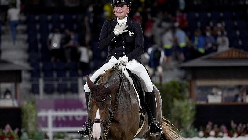 Dressur-Reiterin Isabell Werth fehlt noch eine Goldmedaille, um Rekord-Olympionikin Birgit Fischer einzuholen. Dressur-Reiterin Isabell Werth fehlt noch eine Goldmedaille, um Rekord-Olympionikin Birgit Fischer einzuholen.