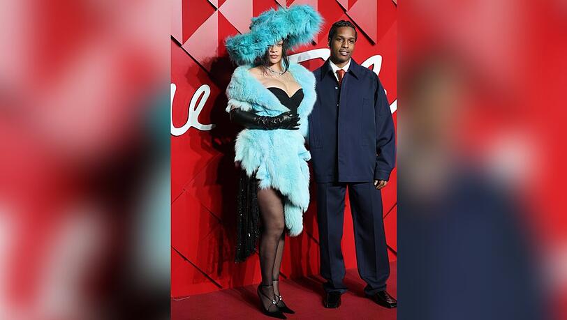 Rihanna und A$AP Rocky in London.