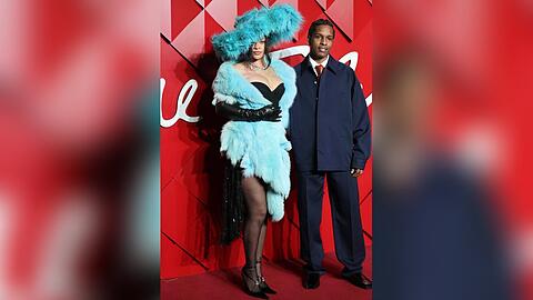 Rihanna und A$AP Rocky in London.