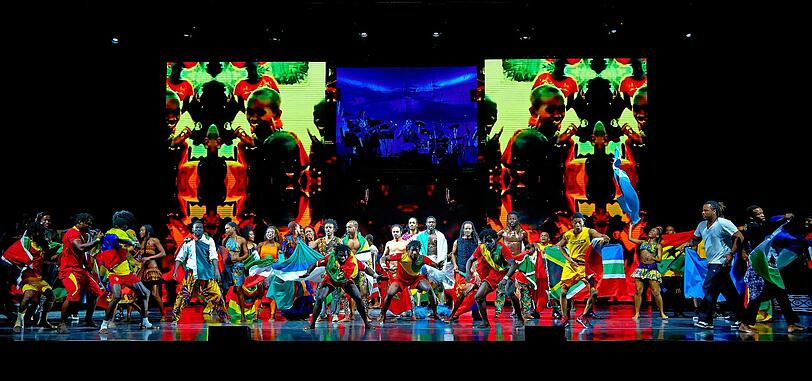 Spirit, Körper und Herz &ndash; das sind die Grundpfeiler afrikanischer Kunst. Bei der Show &bdquo;Afrika! Afrika!&ldquo; beeindruckt allerdings vor allem das Körperliche.