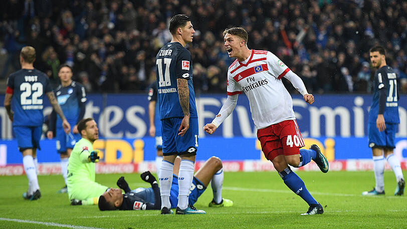 Schon bald an der Isar? HSV-Talent Fiete Arp.