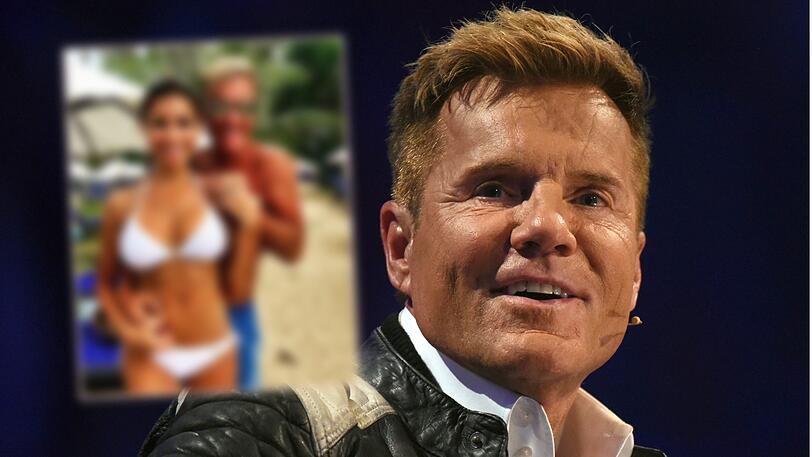 Stolz wie Bolle: Dieter Bohlen zeigt seine hübsche Freundin Carina.