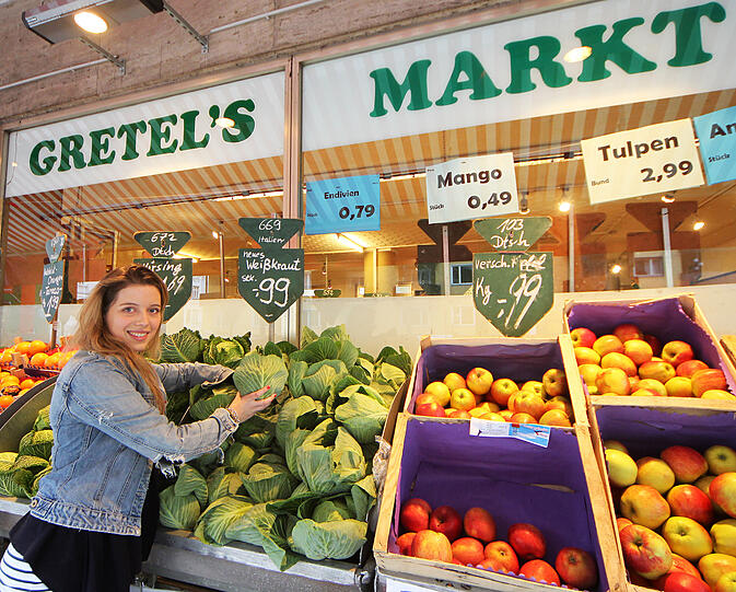 Vom Kohlkopf bis zum Montepulciano: &bdquo;Gretel&rsquo;s Markt&ldquo; in der Elisabethstraße ist nicht nur für Hänsel interessant.