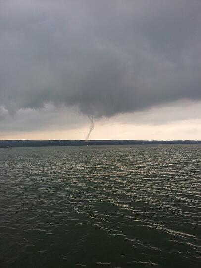 Der Mini-Tornado vom Ammersee.