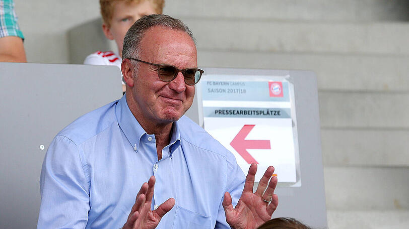 Spricht sich für eine Verkürzung der Transferperiode aus: Bayerns Vorstandsvorsitzender Karl-Heinz Rummenigge.