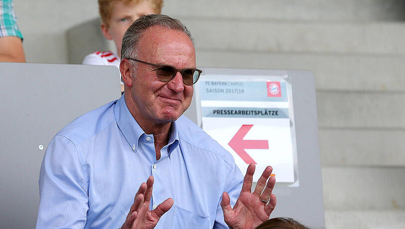 Spricht sich für eine Verkürzung der Transferperiode aus: Bayerns Vorstandsvorsitzender Karl-Heinz Rummenigge. Spricht sich für eine Verkürzung der Transferperiode aus: Bayerns Vorstandsvorsitzender Karl-Heinz Rummenigge.