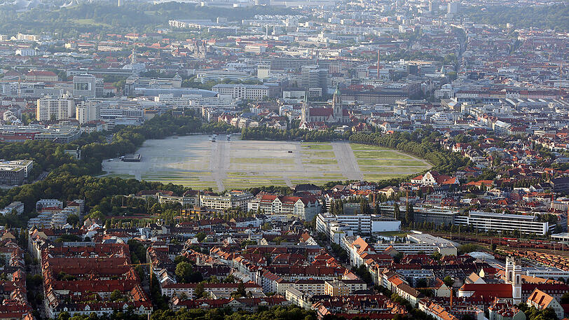 München von oben Luftaufnahme Sigi