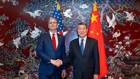 US-Finanzminister Bessent will am Wochenende Chinas Vizepremier He treffen. (Archivbild)