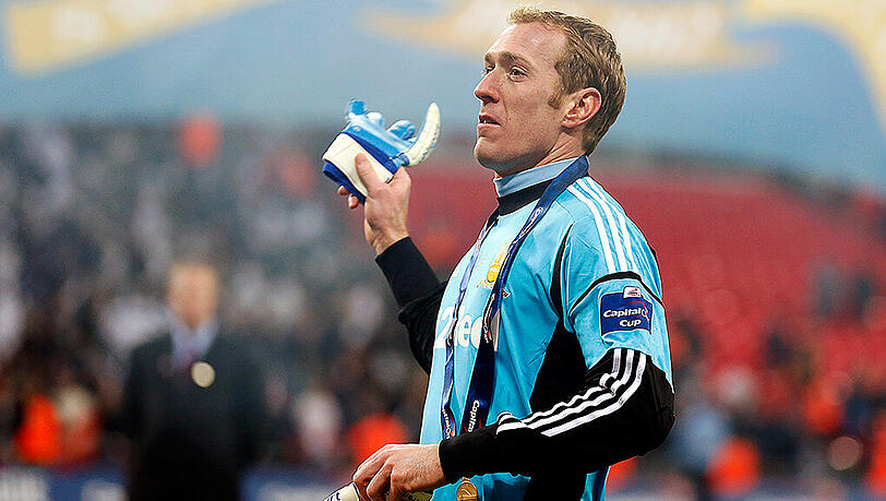 Gerhard Tremmel stand vier Jahre bei Swansea City im Tor. Gerhard Tremmel stand vier Jahre bei Swansea City im Tor.
