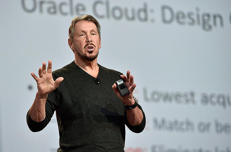 Platz 7: Oracle-Boss Larry Ellison reiht sich mit 43,6 Millionen Dollar ins Ranking ein.