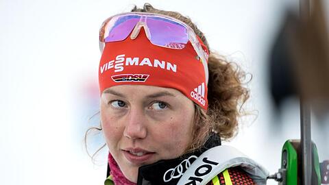 Dahlmeier wird sich im Rahmen des Show-Wettkampfes in der Arena auf Schalke von den Biathlon-Fans verabschieden.