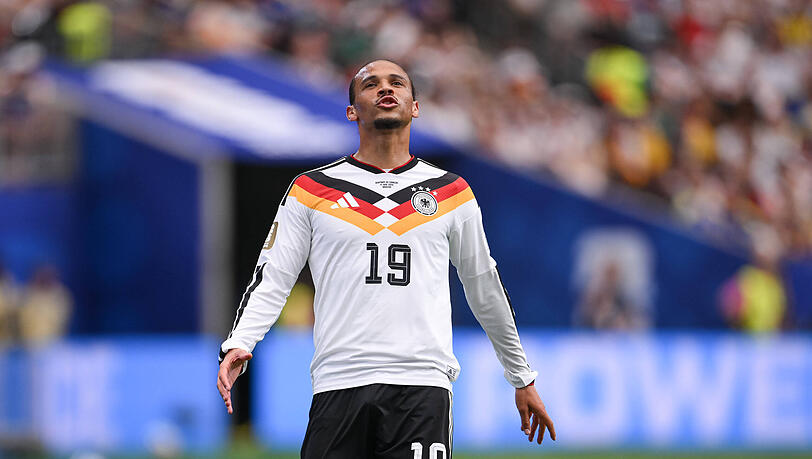 Noch kein Faktor beim DFB: Leroy Sané. Noch kein Faktor beim DFB: Leroy Sané.
