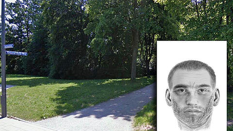 Das ist der Täter: Die Polizei sucht den Mann, der eine Frau in der Nähe des Fasanengartens vergewaltigt hat.