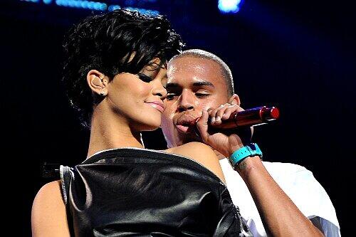 Rihanna und Chris Brown