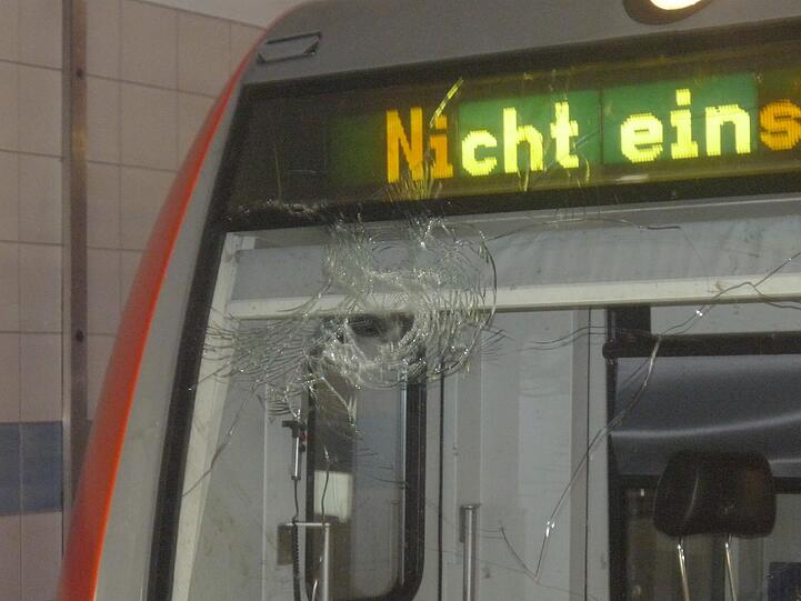 S-Bahn kracht gegen Baum: In Ismaning ist ein Zug gegen einen morschen Baumstamm gekracht. Dabei ist die Scheibe der Bahn zersprungen. Die Polizei vermutet, dass spielende Kinder schuld sind.