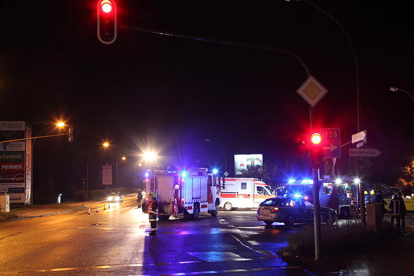 Crash mit Rettungswagen: Bilder aus Landshut!