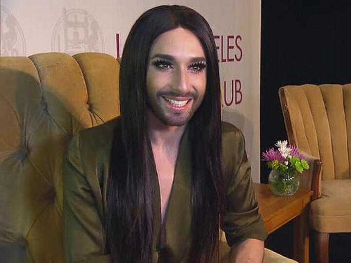 Läuft bald bei den Golden Globes über den roten Teppich: Conchita Wurst