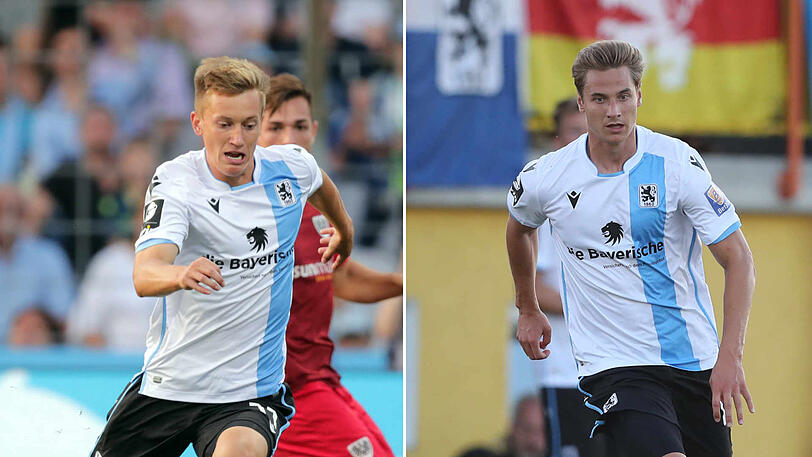 Zwei Top-Talente der Löwen: Dennis Dressel und Fabian Greillinger.