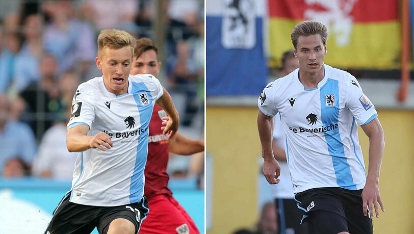 Zwei Top-Talente der Löwen: Dennis Dressel und Fabian Greillinger. Zwei Top-Talente der Löwen: Dennis Dressel und Fabian Greillinger.