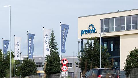 Blick auf einen Sitz des Automobilzulieferers Prevent in Wolfsburg.