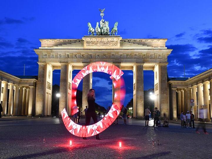 Das Brandenburger Tor in Berlin.