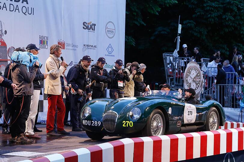 Bilder von der Mile Miglia 2013