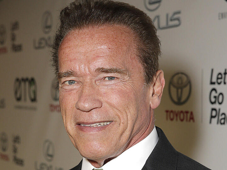 Arnold Schwarzenegger bekommt die Goldene Kamera für sein Lebenswerk