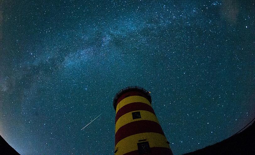 Sternschnuppen-Nacht über Deutschland: Die Bilder aus der Nacht von Mittwoch auf Donnerstag.