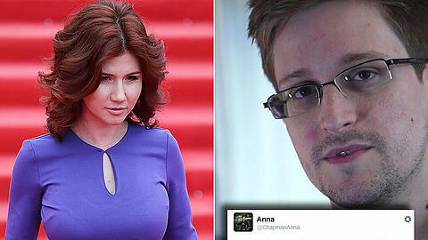 Ann Chapman sollte Edward Snowden verführen. Wie ernst war ihr Heiratsantrag auf Twitter gemeint? So schön ist die Ex-Spionin, die Bilder...