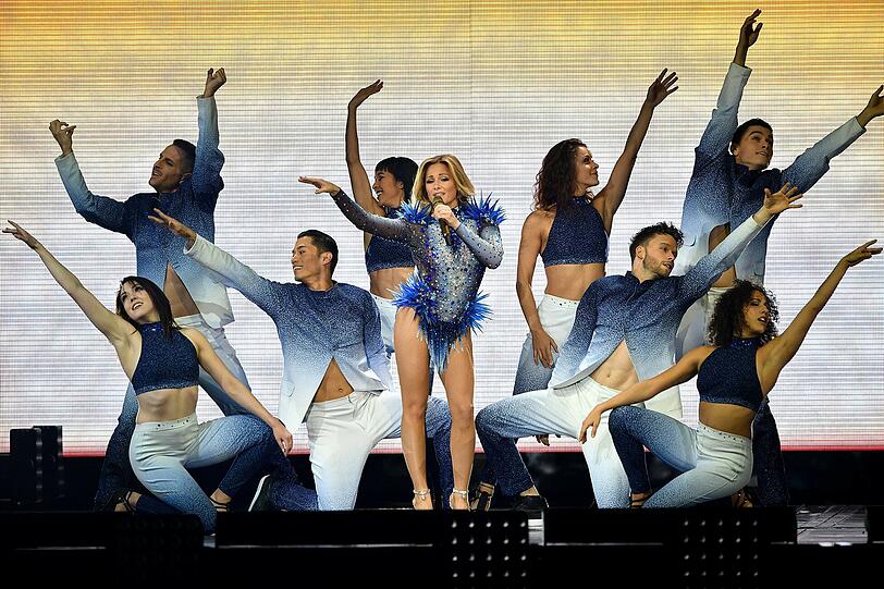 Die Bilder vom Konzert von Helene Fischer in der Münchner Olympiahalle.