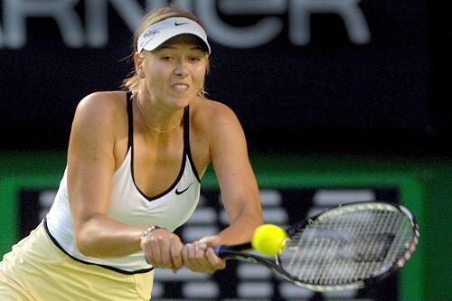 Steigt erst 2009 wieder in die Tennis-Tour ein:  Maria Scharapowa.