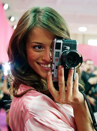 Victoria's Secret Model Flavia Lucini.