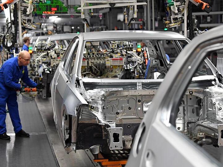 Kurzarbeit bei Volkswagen in Zwickau: Insgesamt beschäftigt VW dort rund 8000 Menschen.